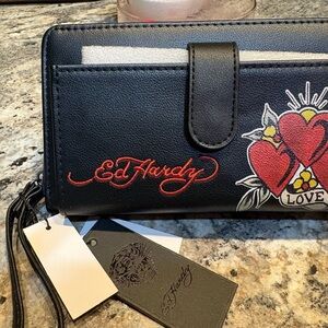 Ed Hardy Wristlet